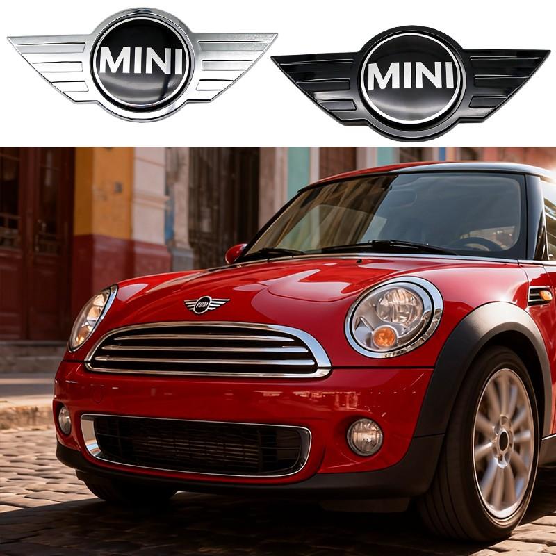 Mini Car Front & Rear Emblem, Durable Scratch-Resistant Hood Badge Replacement, Fits Mini All Models Including Cooper Countryman Clubman