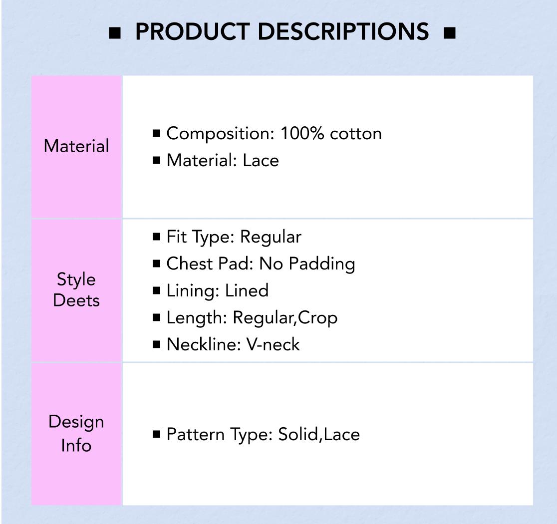 Cider [9 colors, Size 0-10] Lace Tank Top