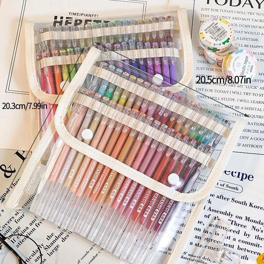 Large Capacity Multi-Layer Pencil Case, Transparent Visible Layer Storage, Multiple Colors Available, Durable and Wear-Resistant