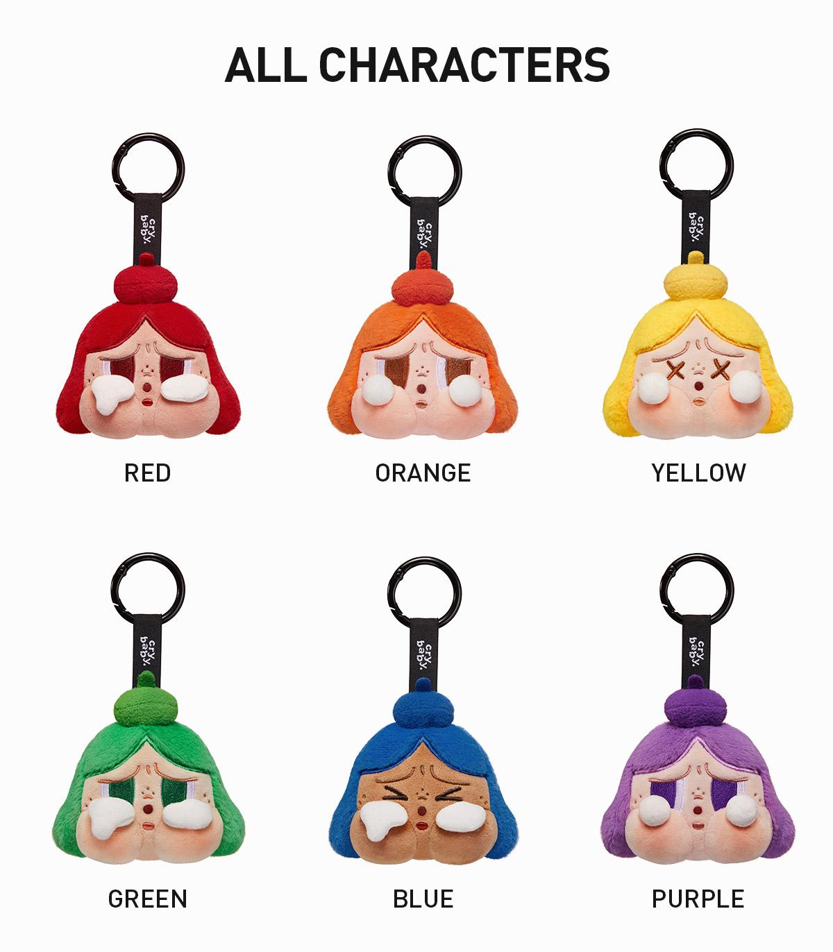 POP MART CRYBABY CHEER UP, BABY! SERIES-Plush Pendant Blind Box, Mystery Box