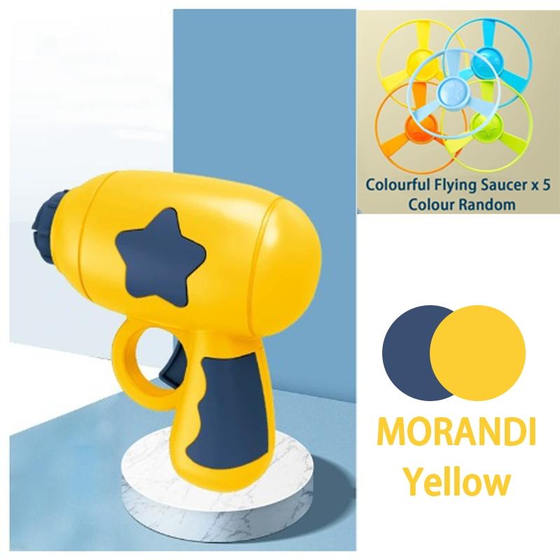 Interactive Flying Cat Toy Set, Includes 1 Light-Up Spinning Top & 5 Flying Propellers, Kitten Tracking Toy for Training & Chasing