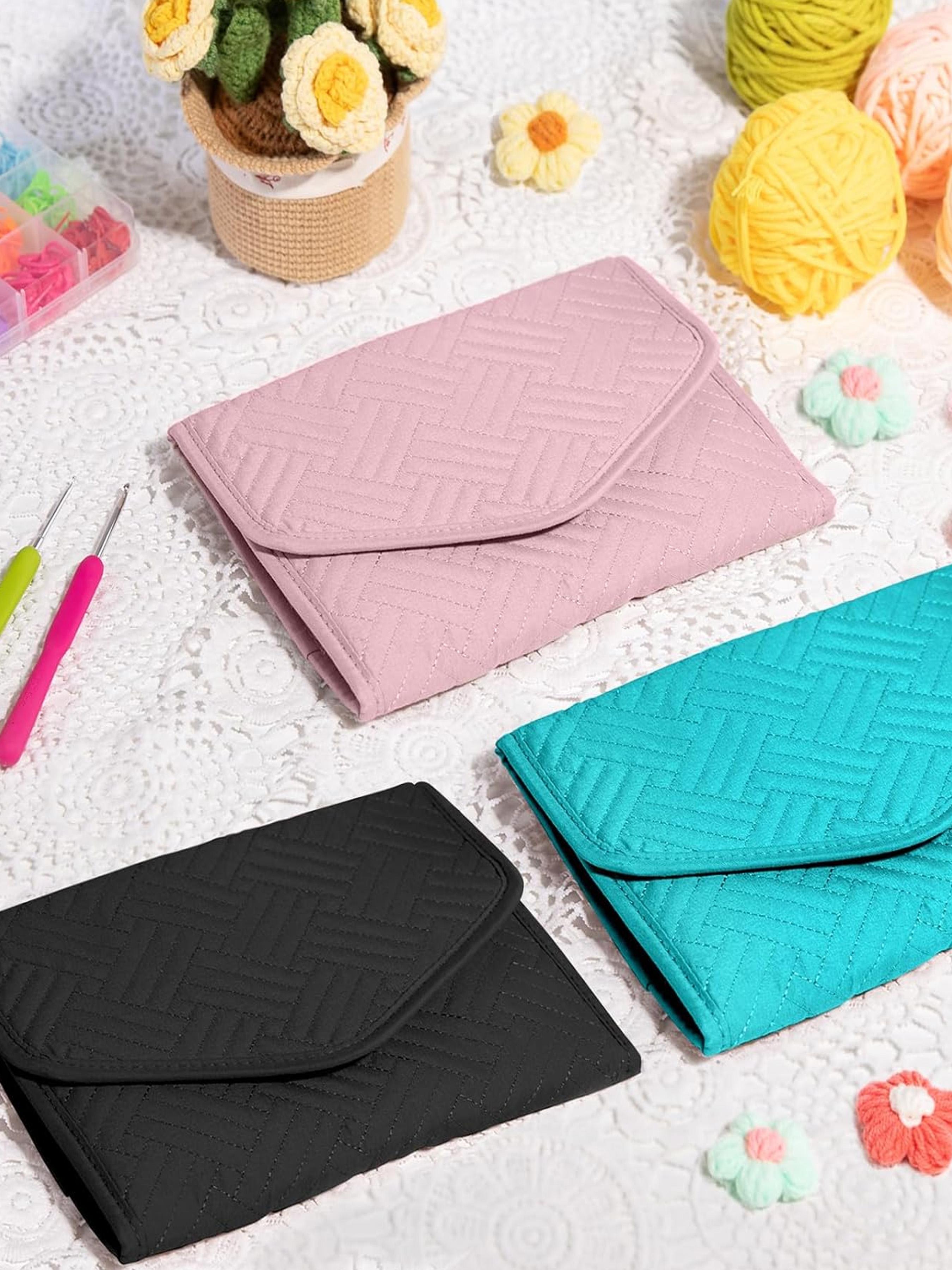 Crochet Hook Case - Foldable Organizer - Knitting & Crochet Supplies Holder