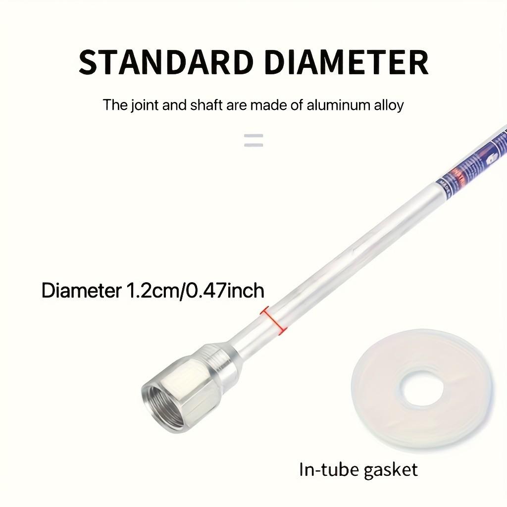 3 pcs Airless Paint Sprayer Tip Extension Pole Extension Rod for Airless Painting Spray Guns (20cm/7.8in, 30cm/11.8in, 50cm/19.7in)