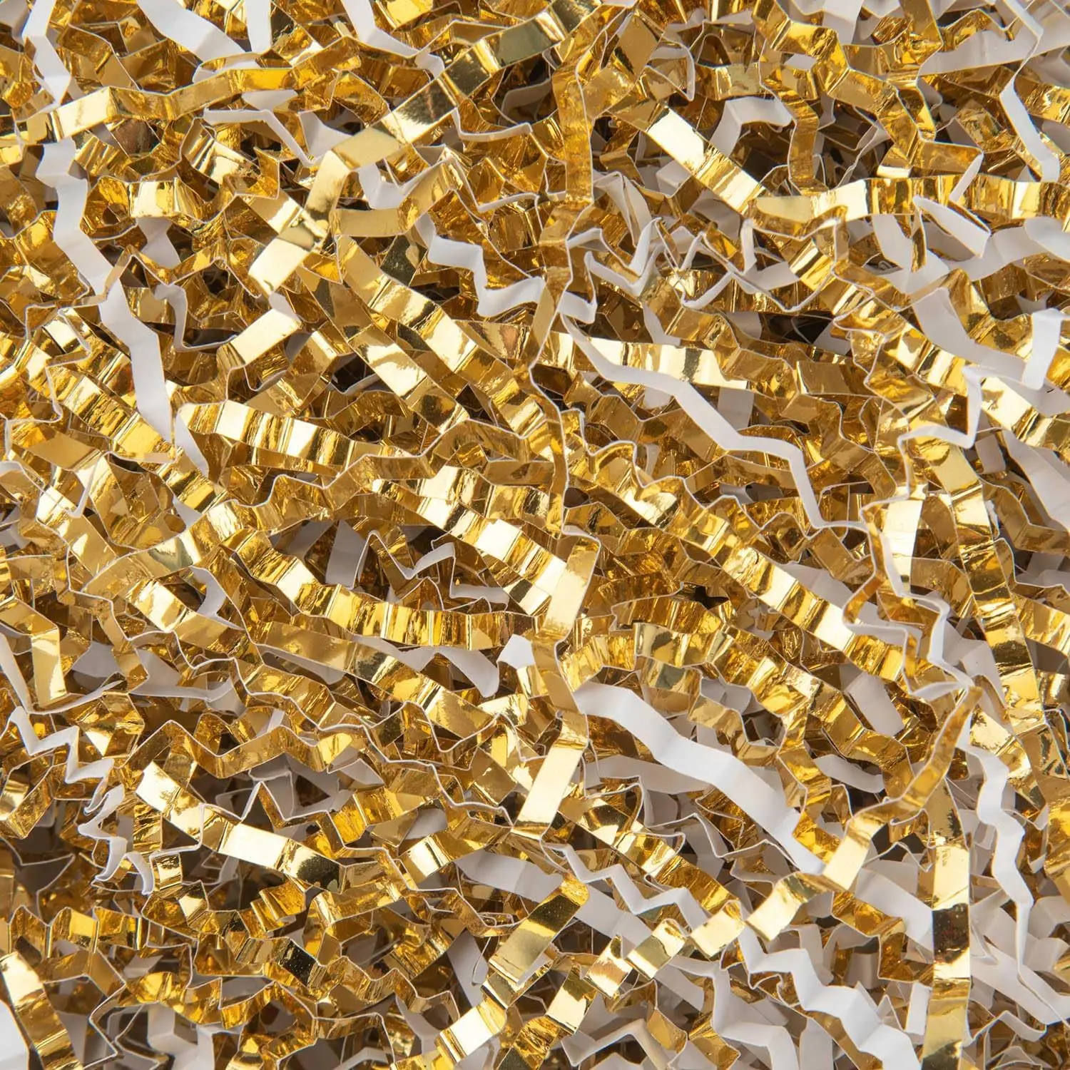 4.5oz Crinkle Cut Paper Shredded Filler Paper for  Baskets  Box Confetti Paper Shreds Decoration Stuffing for Birthday, Weddings, Anniversaries, Christmas Wrapping White&