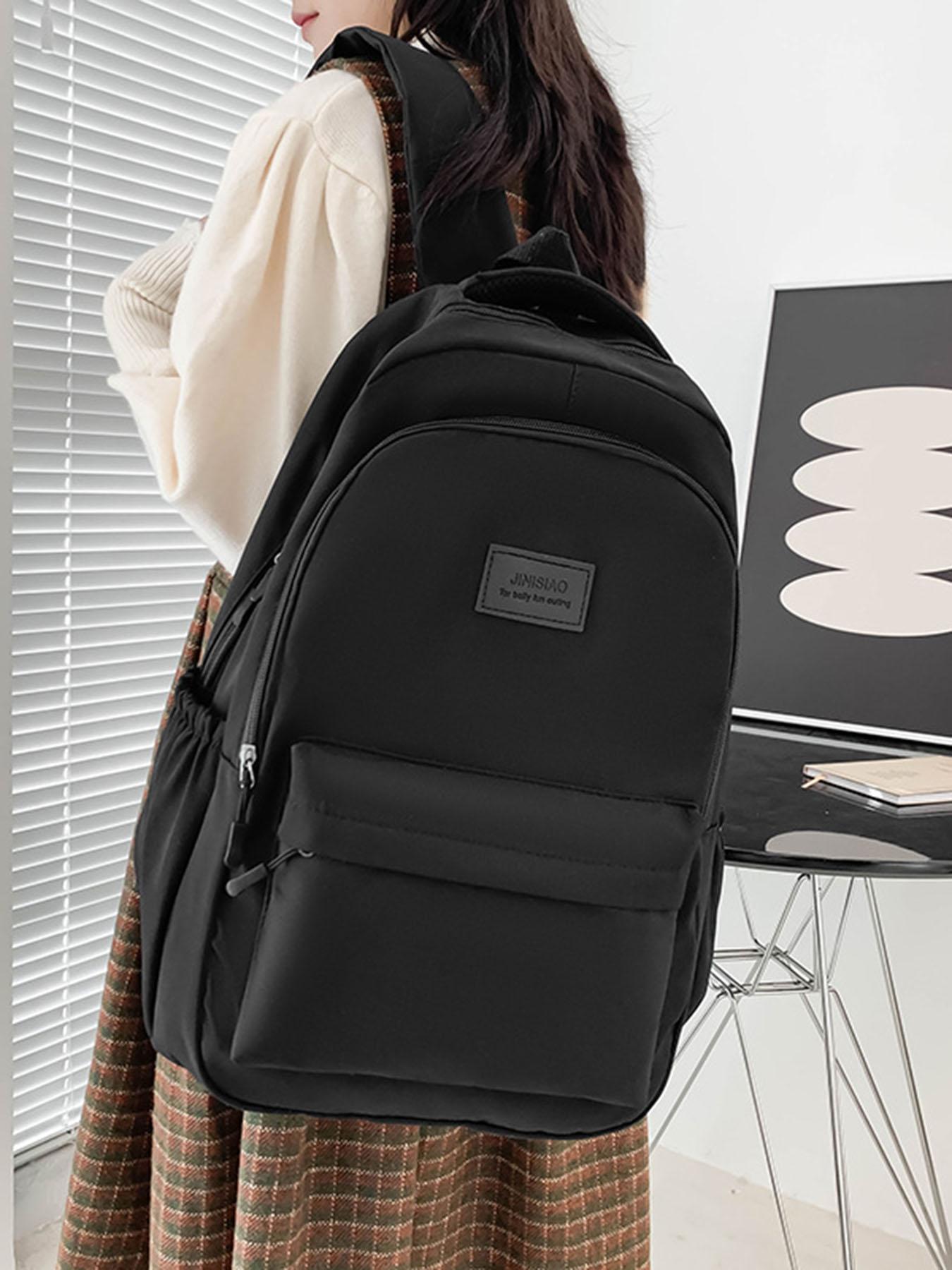 Nylon Sports Academy Backpack – Multi-Pocket Spacious & Stylish Student Daypack, Durable & Organized Design for Daily Commute, Campus & Light Travel