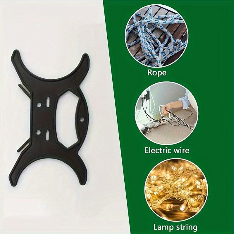 String Light Storage Holder, Large Light Strings Storage Bracket, Holiday Decorative Light Cord Coiling Organizer Clip, Home Organization and Storage Supplies