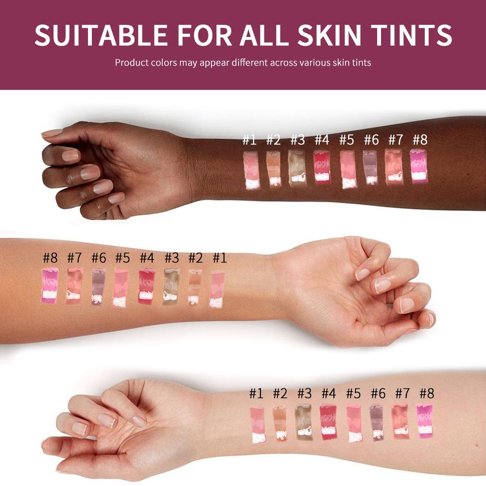 Moisturizing Lip Tint, Peptide Lip Tints, 4 Counts/set Hydrating Glossy Lip Glaze Stick, Plumping Summer Fridays Lip Care Lip Balm for Girls & Women, Cosmetic, Daily Makeup, Lip Care, Moisturize