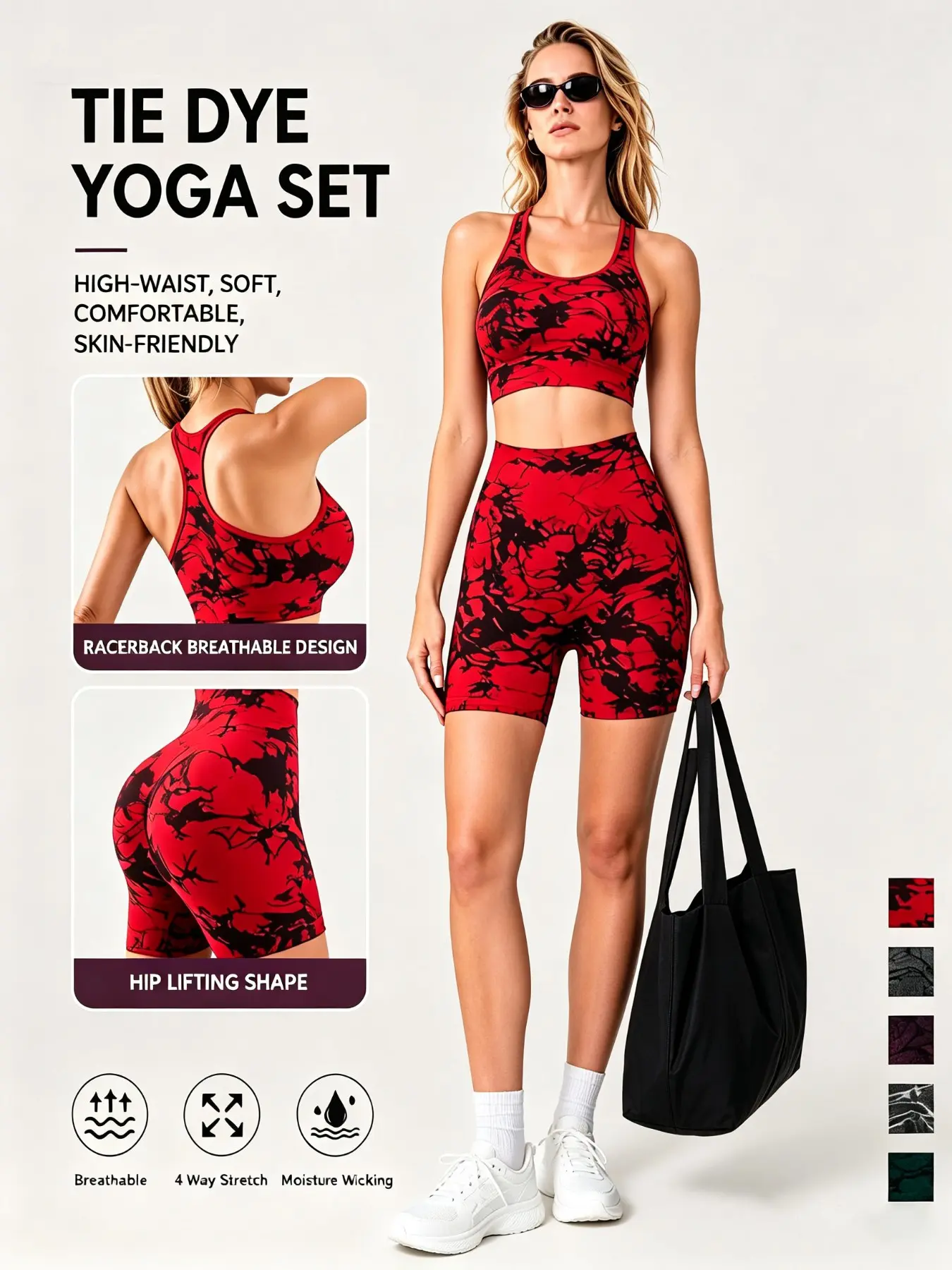 Two-Piece Women's Leopard Print Set, Seamless Yoga Tank Top with Padded Bra, Quick Dry High Waist Shorts, Sporty All Seasons Workout Gear