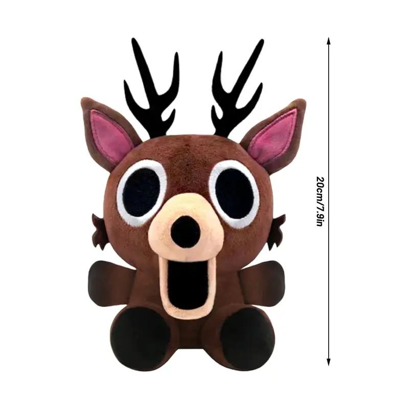 99 Nights in The Forest Plushies - 9.8" Ultra Soft Adorable Stuffed 99Nights Deer Monster Animal Toy, KawaiiAnime Game Character, Cute Gift for Kids & Fans