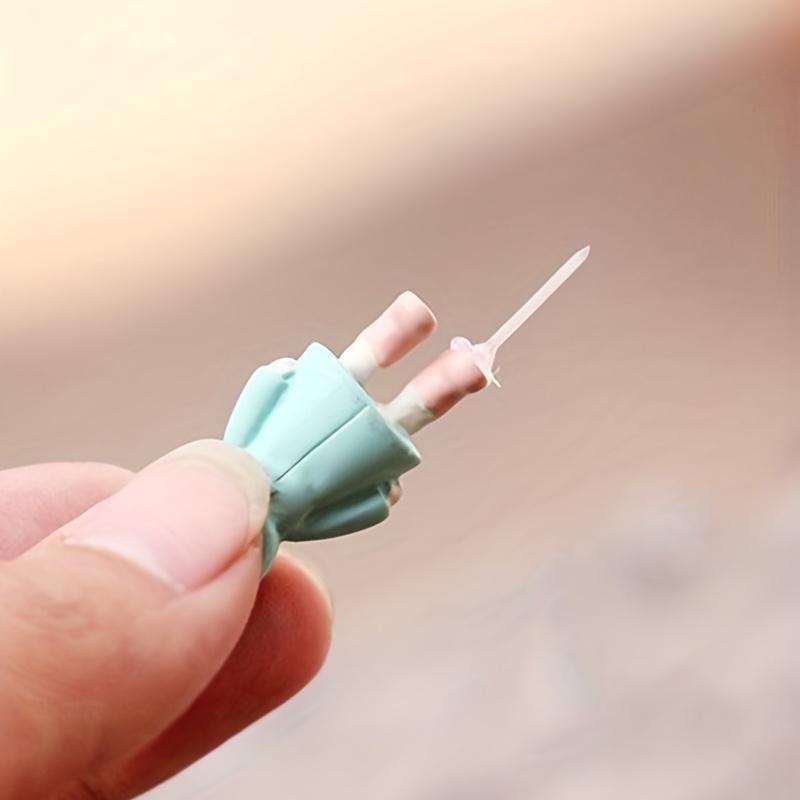 100pcs, Mini Landscape Garden Decoration Mini Action Doll Holder Glass Container DIY Accessories Potted Landscape Materials