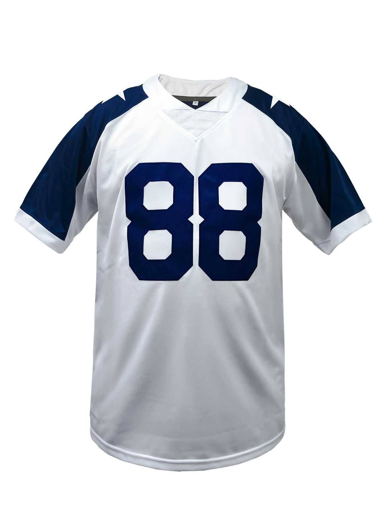 Men's Football Jersey,Men's 90s Hip Hop for Party Practice Sports T-Shirt , Perfect for Outdoor Sports & Daily Wear, Jersey Shirts