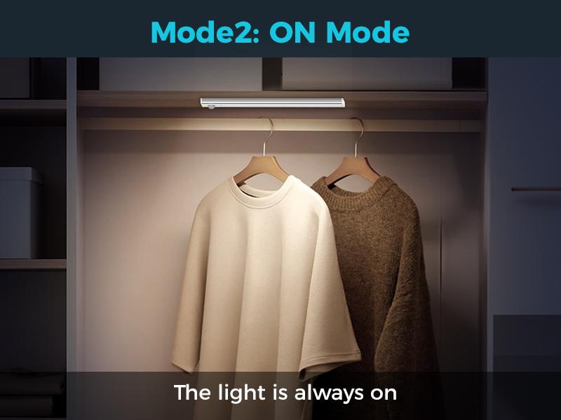 Under Cabinet Lighting Wireless,LED Rechargeable Motion Sensor Light Indoor Battery Operated,3 Color Temps&Dimmable Closet Lights with Remote,Under Counter Lights for Kitchen Stairs