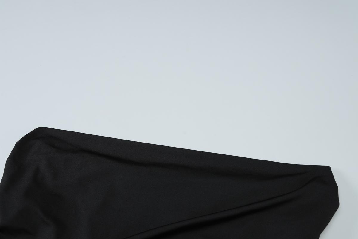Women's Elegant Solid Irregular Neck Ruched Dress, Sexy One-Shoulder Backless Plain Slim Fit Maxi Dress, Formal Gown for Birthday Party & Date Evening, Summer Ladies Casual Long Dresses for Holiday & Daily Wear Womenswear Women's Elegant Solid Irregular Neck Ruched Dress, Sexy One-Shoulder Backless Plain Slim Fit Maxi Dress, Formal Gown for Birthday Party & Date Evening, Summer Ladies Casual Long Dresses for Holiday & Daily Wear Womenswear