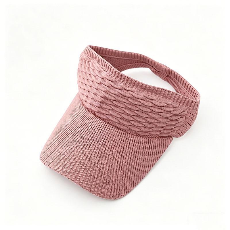 4-Piece Set Women's Outdoor Sports Baseball Cap Open-Top Sun Hat Sun Protection Hat 6 Color Options