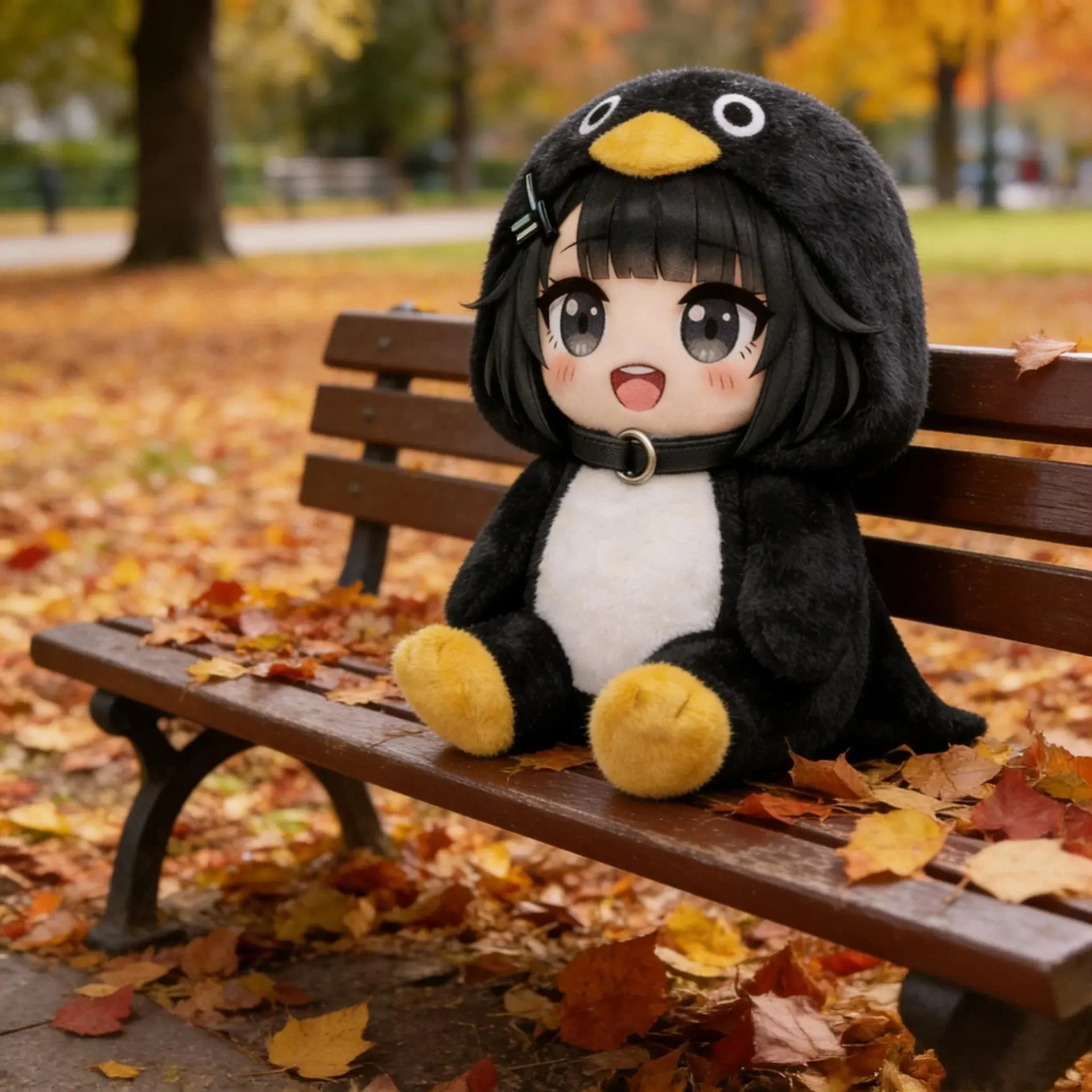 25cm Stuffed Endfield Gugugaga Penguin Administrato Plushie Toys Peripherals Plush Dolls Decorative Cushion Birthday Christmas