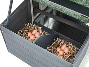 YODOLLA 123” Large Wooden Chicken Coop, Outdoor Hens House with Ramps and Nesting Boxes