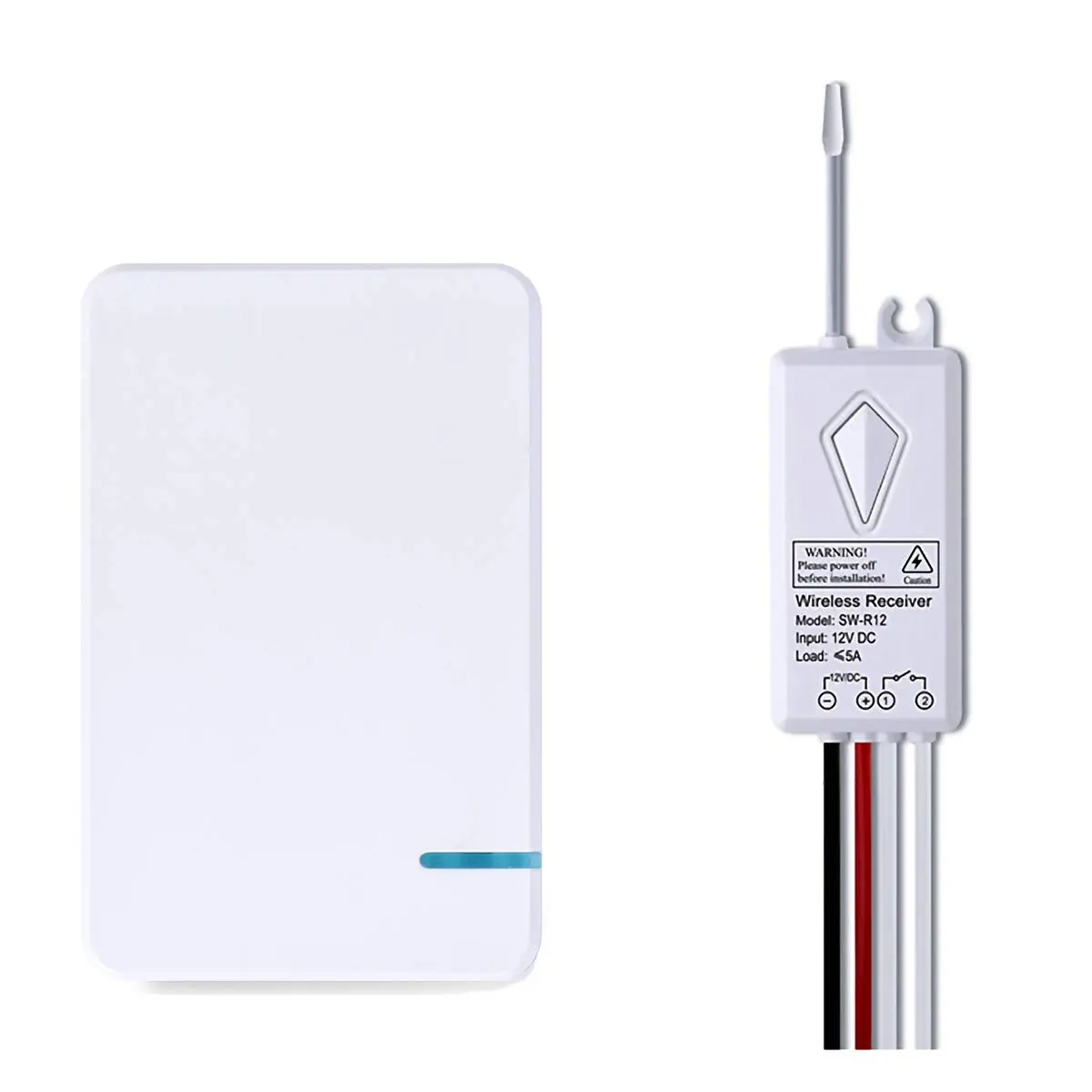DC 12V Wireless Switch, 8V-24V RV Light Remote Control, Car Accessories, Auto Replacement Parts, Vehicle Maintenance, DIY Installation, for Household Use