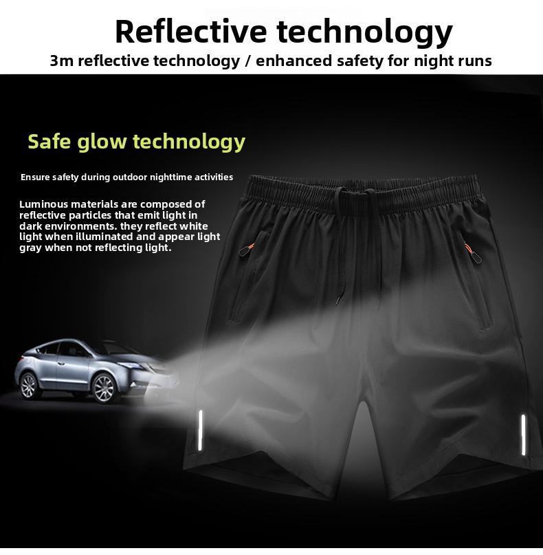 Men's Plain Casual 5-Pack Pocketed Athleisure Gym Shorts - Dry-Fit, Breathable, XL Men's Clothing with Zip Pockets, Drawstring for Athletic Training, Functional Workout Bottoms, Yes