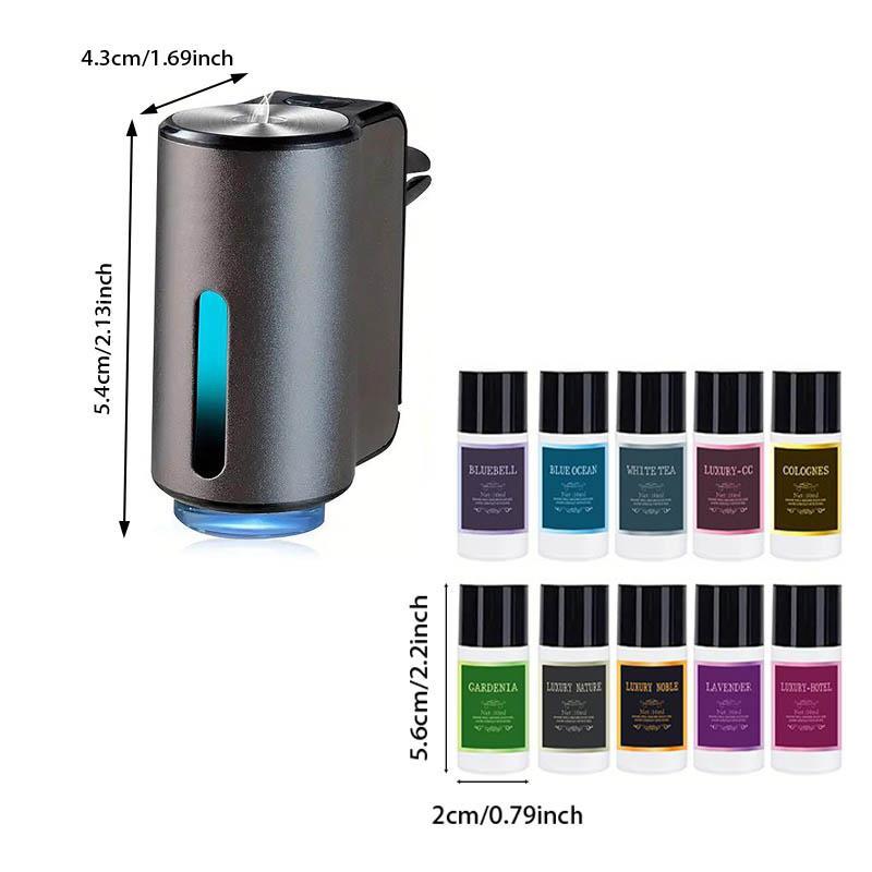 Smart Car Aroma Pro - Freshener Diffuser With 10 Bottles Adjustable Fragrance, Humidifier Function, Essential Oil Diffuser For Vehicle, Air Freshener And Purifier Smart Car Aroma Pro - Freshener Diffuser With 10 Bottles Adjustable Fragrance, Humidifier Function, Essential Oil Diffuser For Vehicle, Air Freshener And Purifier