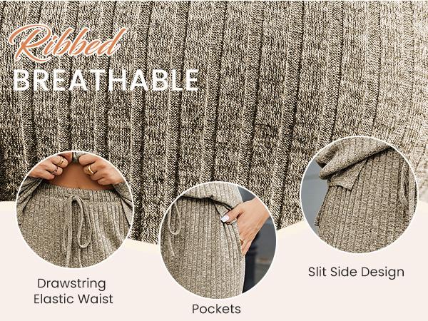 Ekouaer Women's Pajamas Set: Short Sleeve Top & Capri Pants. Soft, Breathable Pjs for Lounge & Sleep. S-XXL Sizes. Basic Collar, Comfortable Loungewear. Spring Essentials for Women.