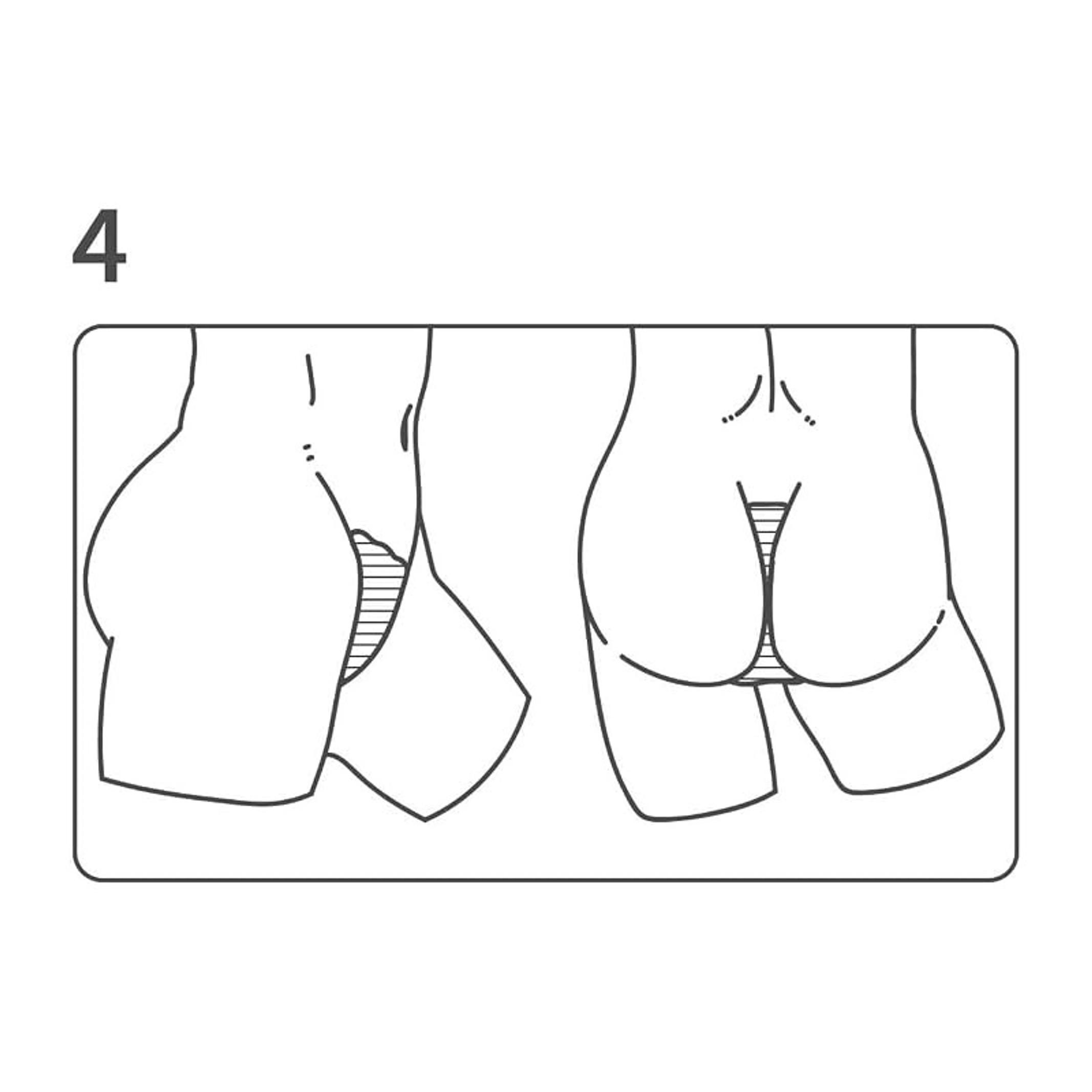 7-Pack Tucking Tape and Tuck Kit for Trans Women, Crossdressers & Drag Queens