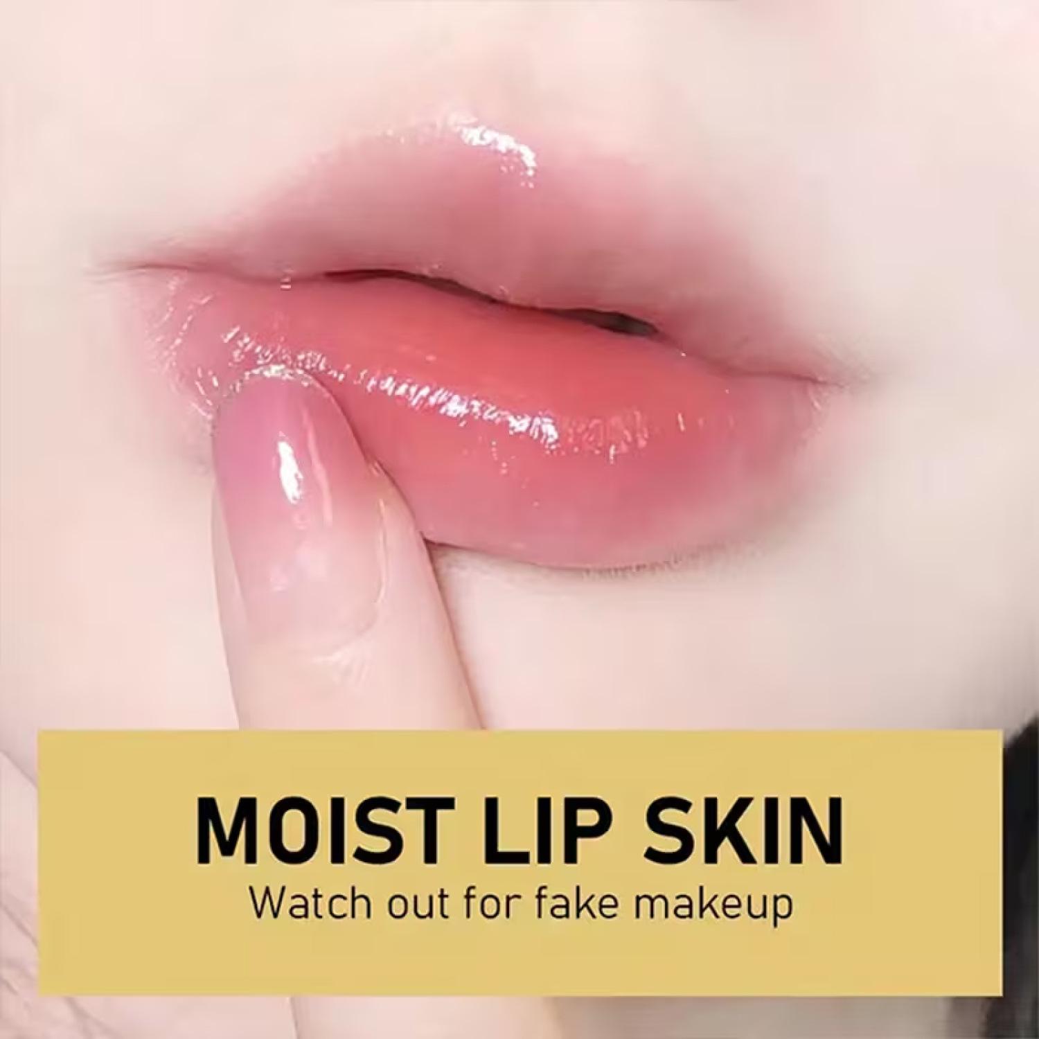 Lip serum, lip gloss for dark lips, lip balm for smokers and non-smokers, dark color, Lip care