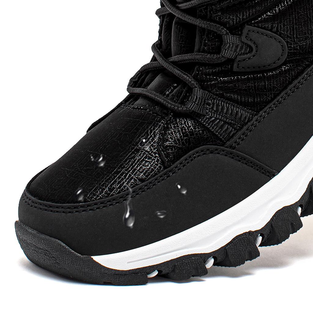 HOBIBEAR New Women's Waterproof Winter Snow Boots Lightweight Warm Faux Fur Lined Mid-Calf Booties