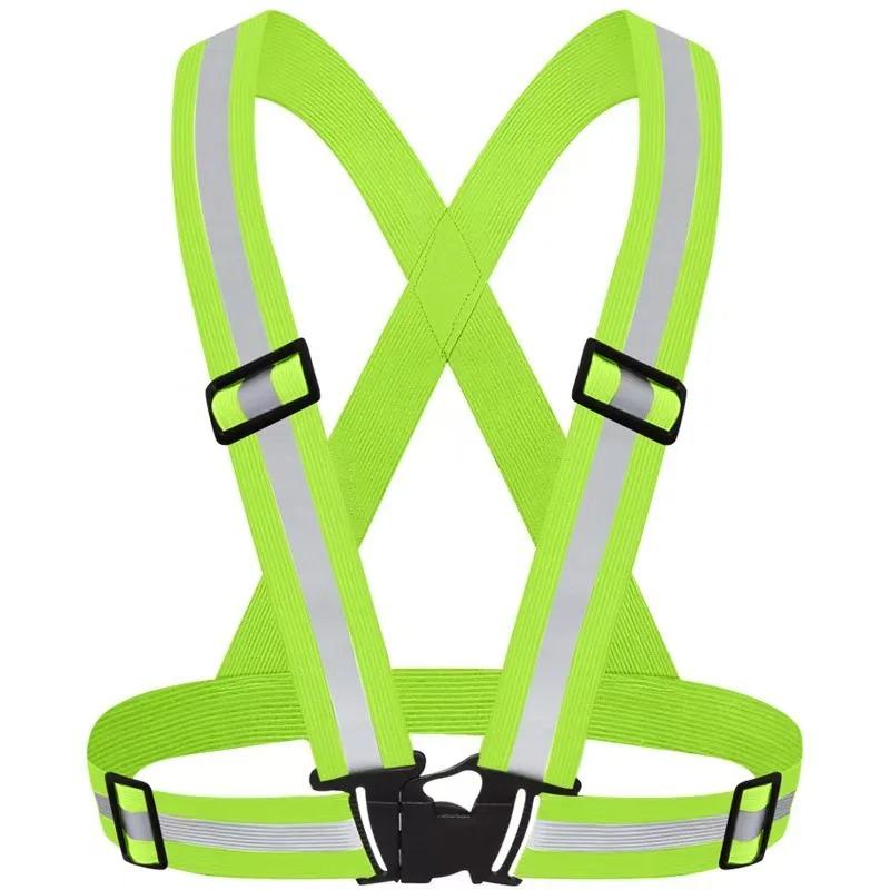 Reflective Safety Vest  - High Visibility Vest Adjustable Straps for Outdoor Jogging, Cycling, Walking and Riding