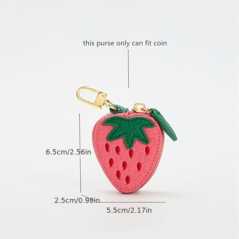 Cute Fruit Bag Charm, Adorable Keychain Accessory for Bags and Backpacks, Perfect Gift for Fruit Lovers, All Season Casual Style