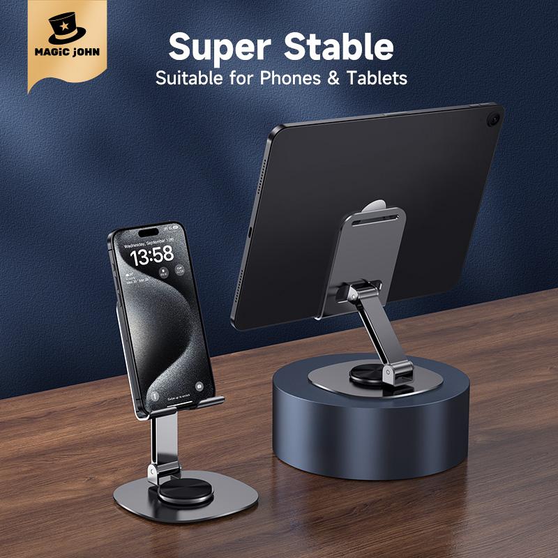 MAGIC JOHN 360 Degree Phone Tablet Holder Super Stable and Portable
