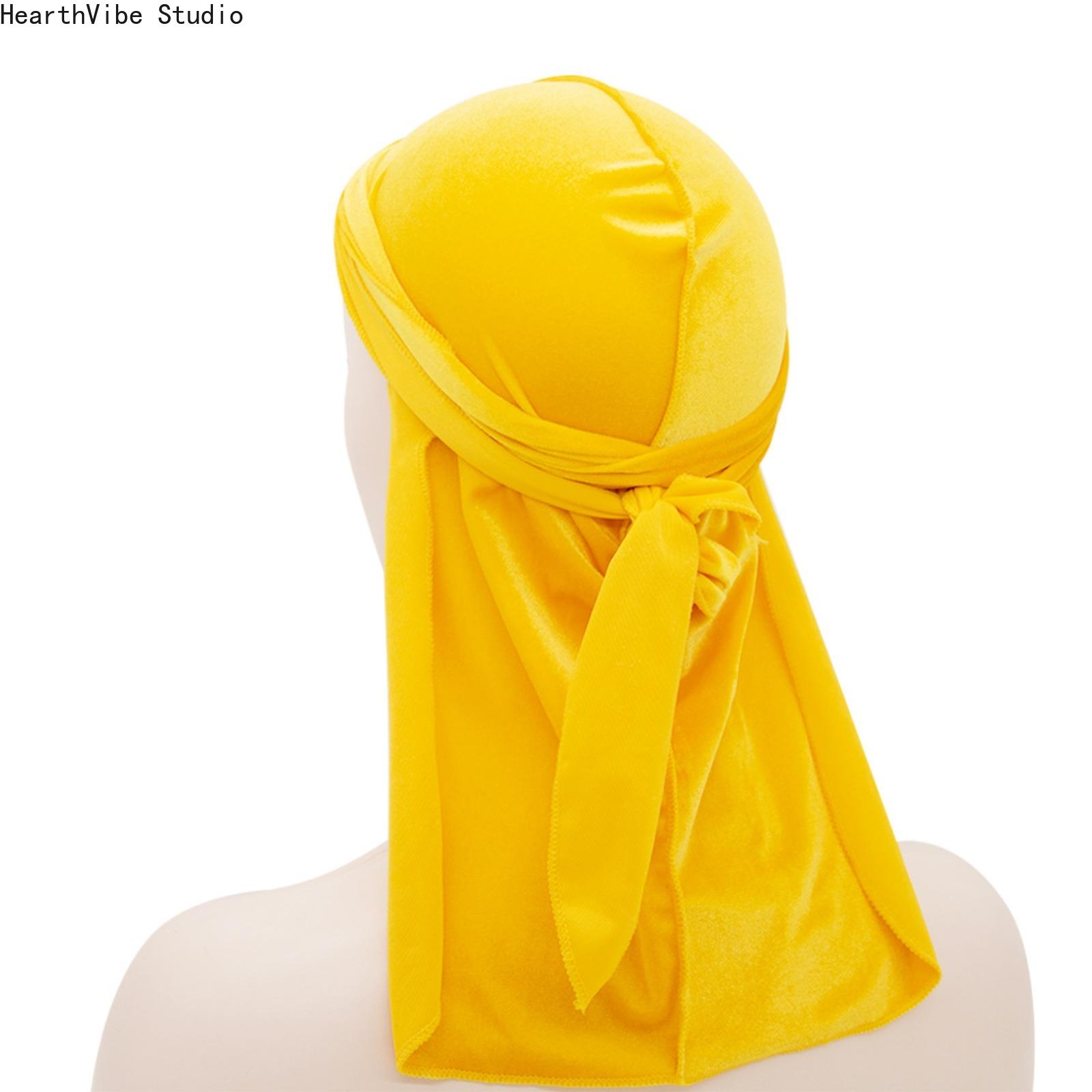 Premium Velvet Durag with Silk Satin Lining, Oversized 360 Wave Cap, 40-in Extra Long Tails, Adjustable Headwear, Hip Hop Wave Locking Unisex Streetwear Accessory for Men, Compression Headwear Premium Velvet Durag with Silk Satin Lining, Oversized 360 Wave Cap, 40-in Extra Long Tails, Adjustable Headwear, Hip Hop Wave Locking Unisex Streetwear Accessory for Men, Compression Headwear