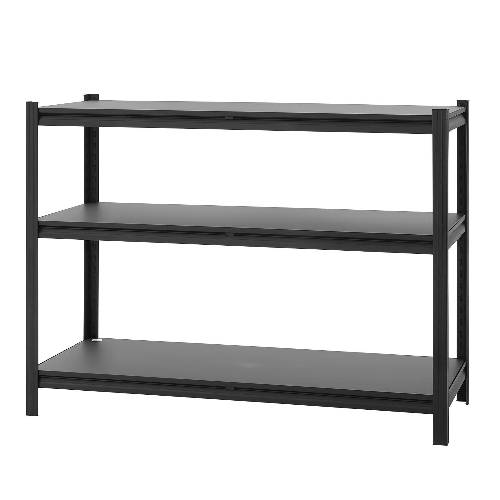 VEVOR Storage Shelves, 5-Tier Adjustable, 2500 lbs Capacity, Heavy Duty Garage Storage Shelving Unit, Metal Utility Rack Shelf, for Garage Warehouse Basement Kitchen, 48.43" W x 18.31" D x 71.38" H VEVOR Storage Shelves, 5-Tier Adjustable, 2500 lbs Capacity, Heavy Duty Garage Storage Shelving Unit, Metal Utility Rack Shelf, for Garage Warehouse Basement Kitchen, 48.43" W x 18.31" D x 71.38" H