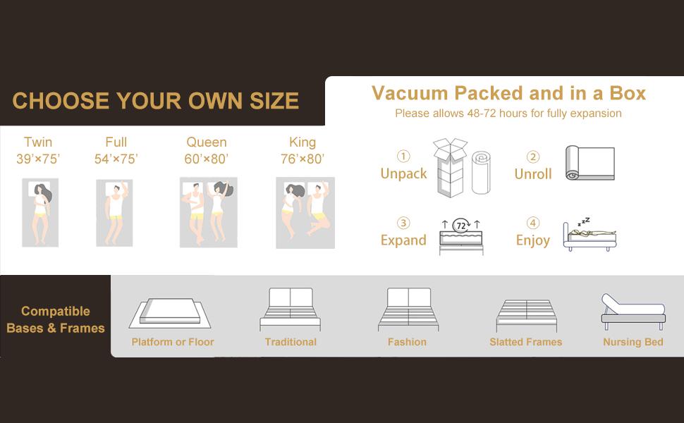 MRH 10”12”14-Inch Twin，Full，Queen，King，Luxury Hybrid Mattress -Memory Foamand Individual Pocket Springs for UltimateComfort and Support -Perfect for Family Roomsand Hotels in