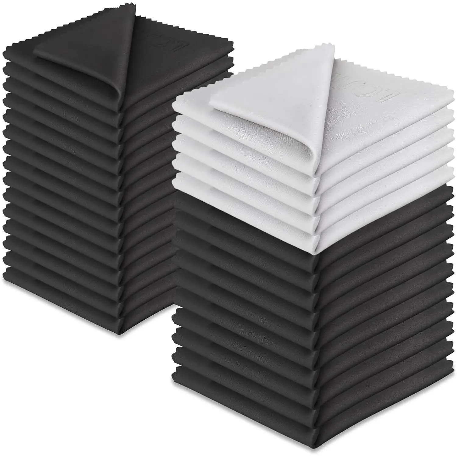 Glasses Cleaning Cloth 30 Pcs - 6*7in, Ultra Soft, Individually Wrapped, Streak-Free, Microfiber Eyeglass Cleaning Cloth for Eyeglass, Screen, Readers, Sunglasses, Laptops, Tablets, Phones Etc.
