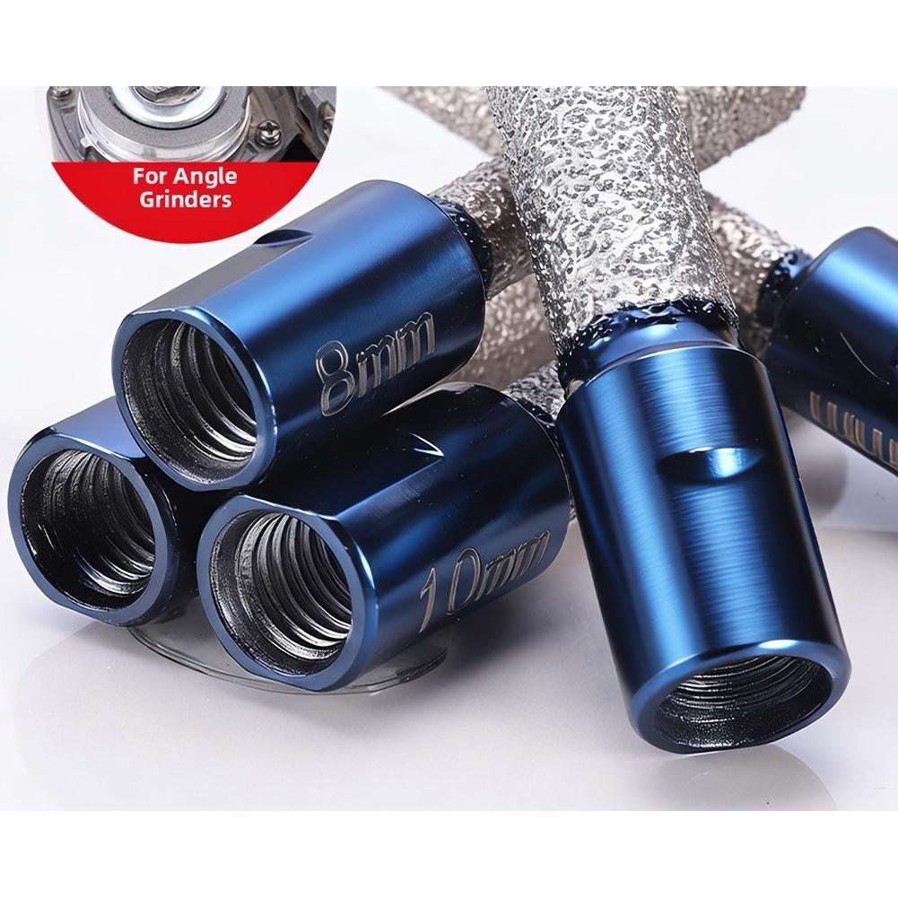 4pcs M10 Vacuum Brazing Milling Cutters, 6/8/10/12mm Hole Saw, Electric Grinding Wheel, Ceramic Brazing, Quartz Stone Tile Drill Bits Cutting