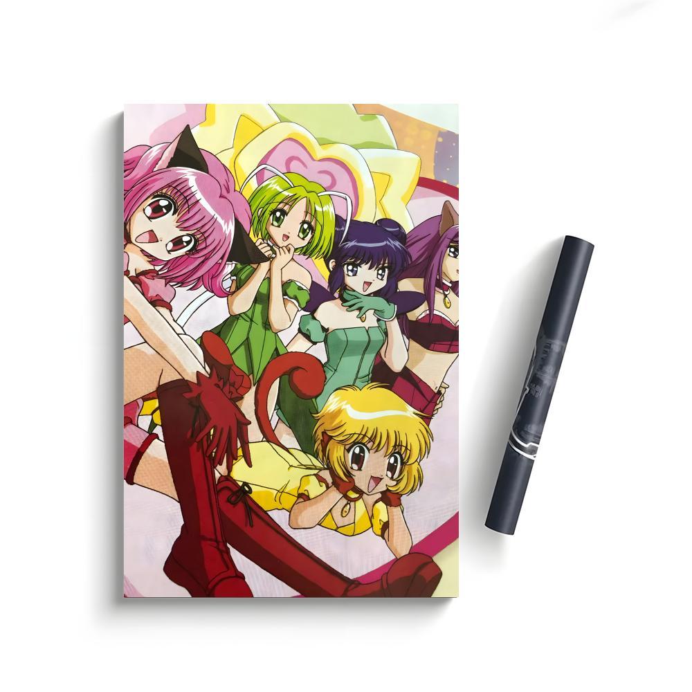 T-Tokyo mew mew anime Poster Bedroom Home Decor Art Poster Perfect Gift for Family and Friends