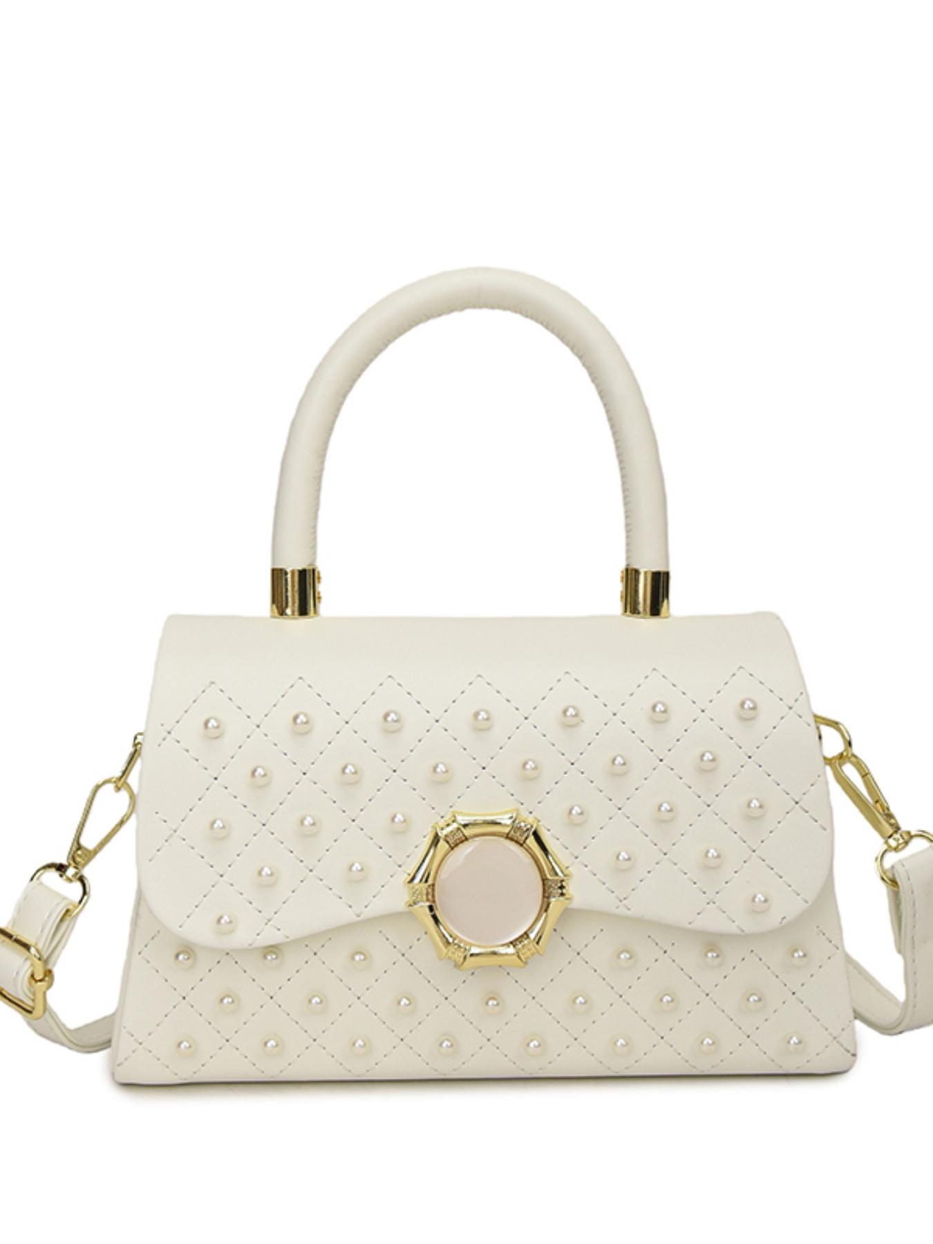 Elegant Single Shoulder Crossbody Handbag, Pure Color High-End Women's Bag, Stylish and Fashionable, Perfect for Daily Use