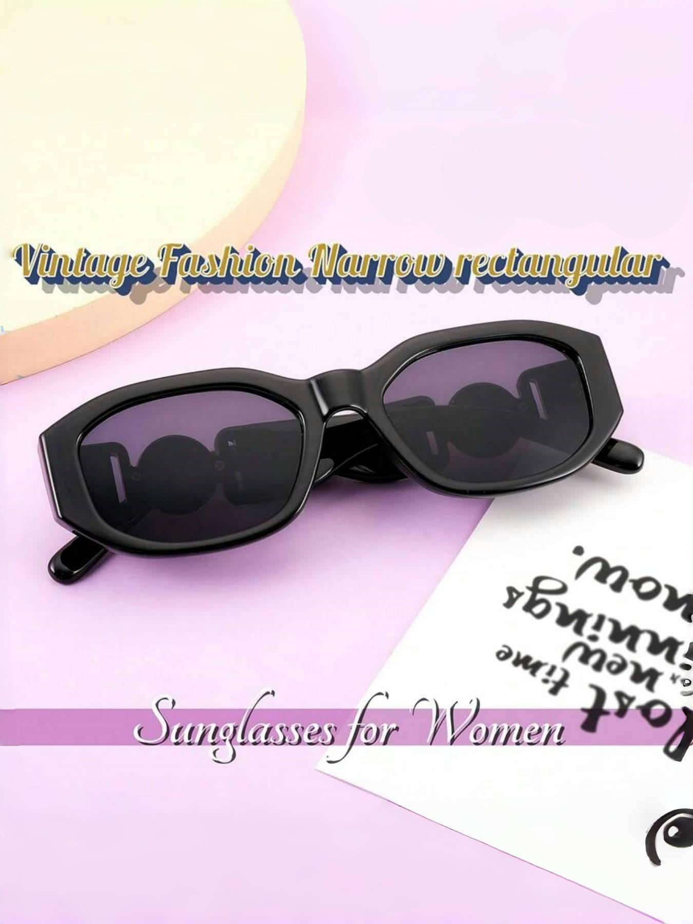 Women's Fashion Glasses with Animal Print, Sporty Style, Anti-Wind & Sand, PC Material, Accessories, All Seasons