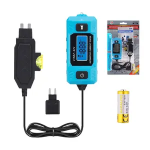 Automotive Circuit Fault Probe Tester, Portable 20A 48V Current Tester with High-Precision,  Relay Fuse Checker with Front Lighting & LED Display, Parasitic Tester Automotives for Various
