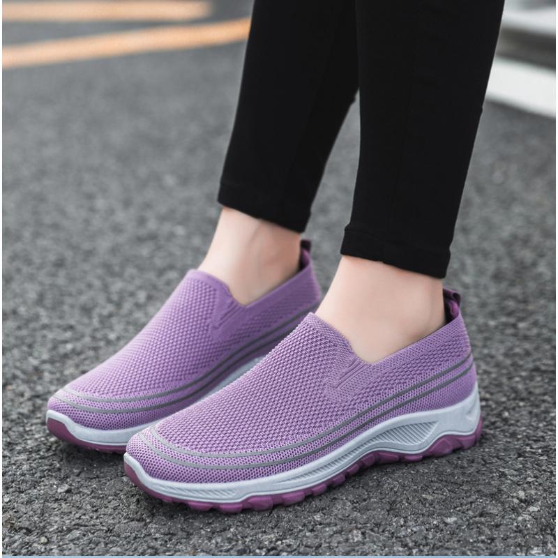 Summer slip-on loafers 2026 new model mesh dad shoes breathable lightweight casual shoes unisex shoes