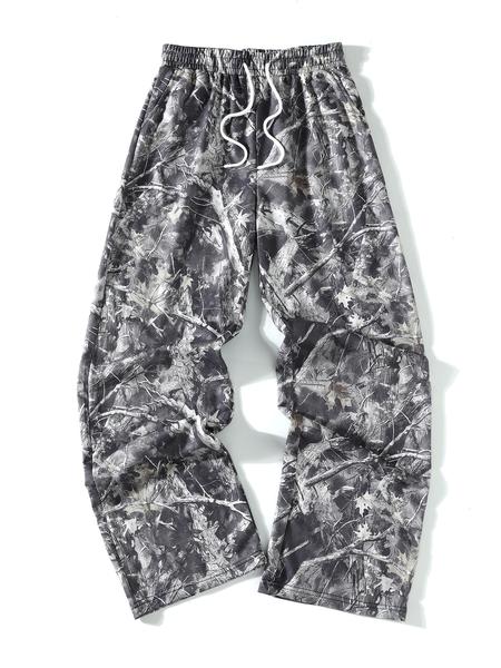 Women's Camo Print Sweatpants, Casual Comfy Jogger Pants for Daily Wear, Ladies Bottoms for Summer, Trouser