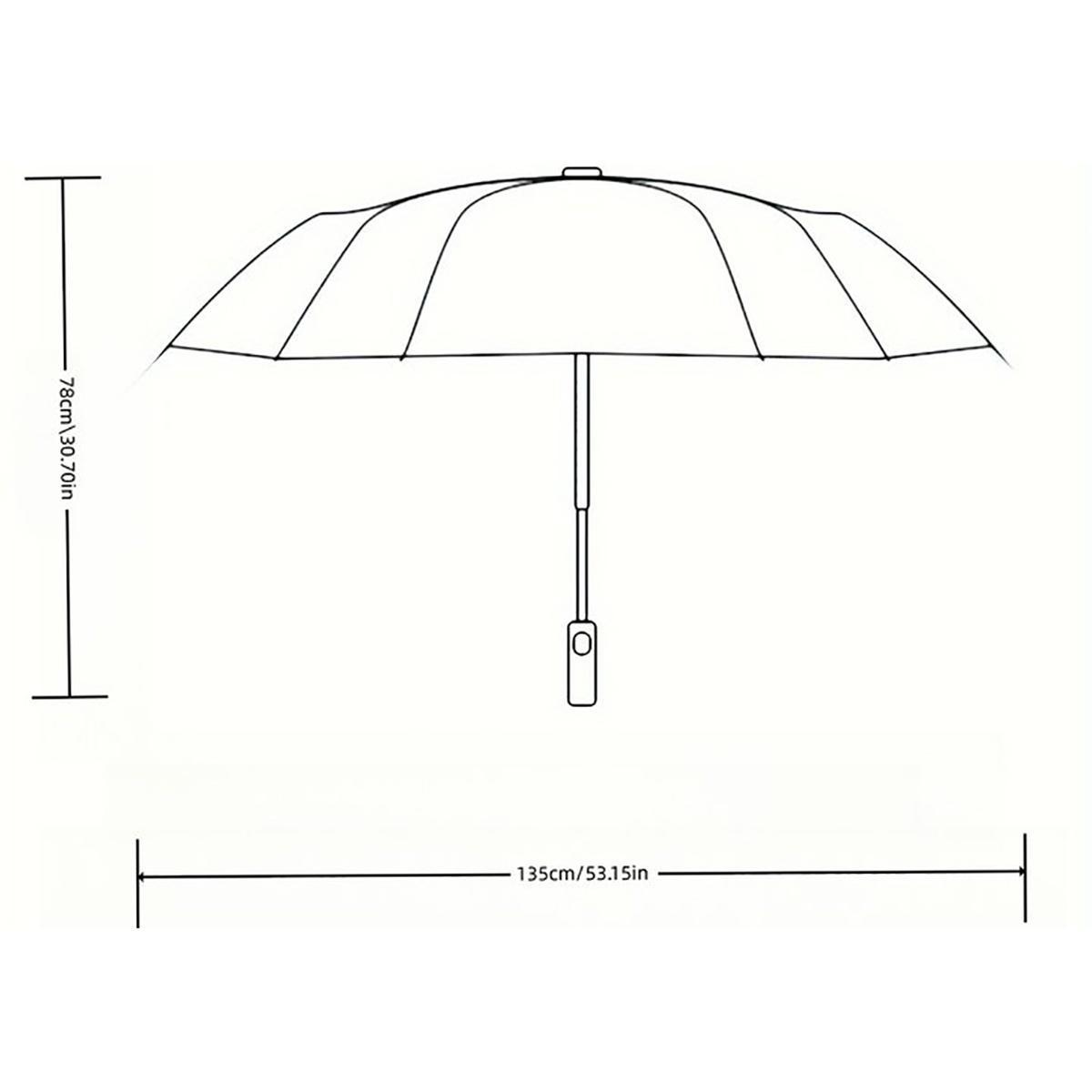 Large Umbrella, Foldable Umbrella, UV Protection Umbrella, Umbrella for Outdoor, Umbrella for Men & Women, Portable Foldable Umbrella, Perfect Gift for Valentine's Day