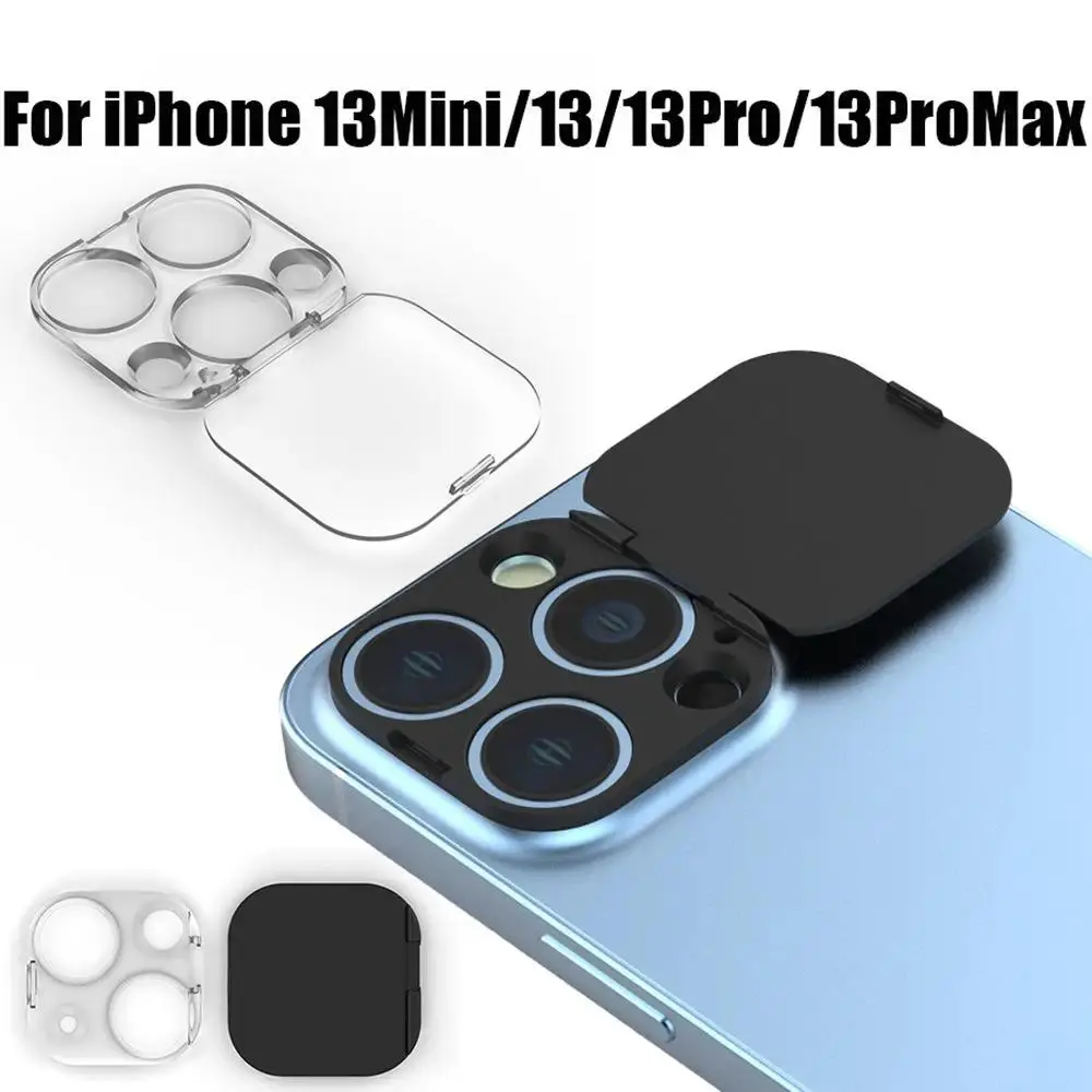 Phone WebCam Cover Back Camera Lens Plastic Privacy Protective Sticker Camera Cover Fall Prevention For iPhone 13 Pro Max 13Mini