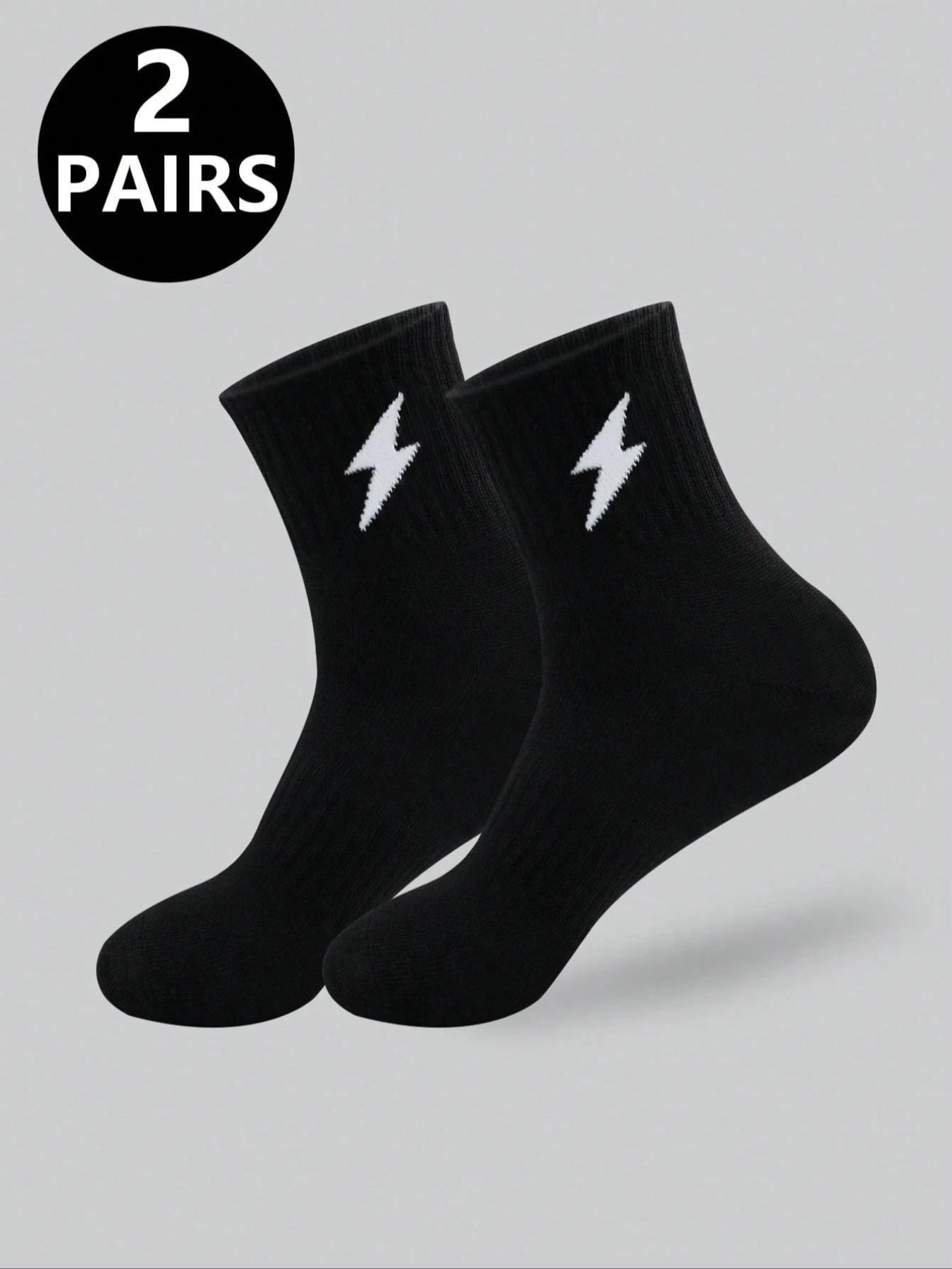 Men's Mid-Calf Socks, Soft Skin-Friendly, Anti-Odor, Non-Slip, Comfortable, Ideal for Running, Fitness, Basketball, Tennis