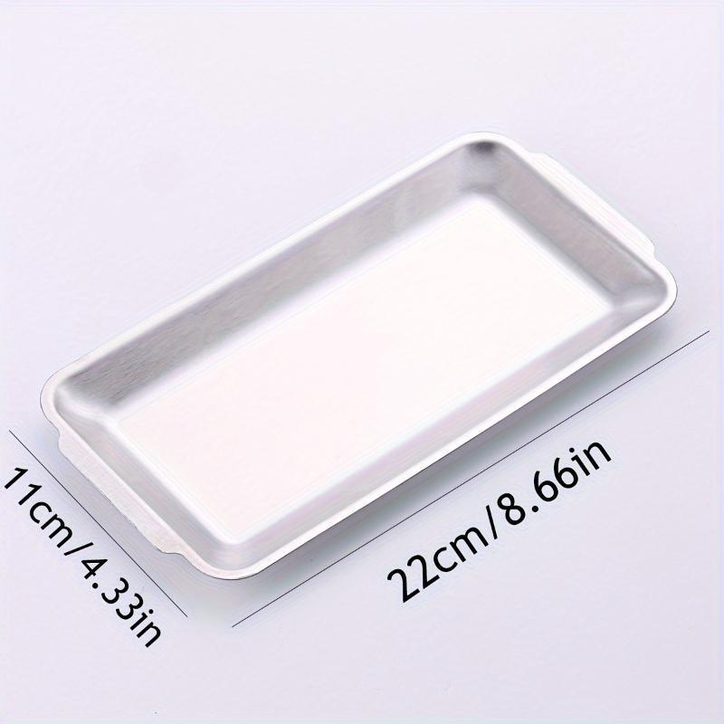 Square storage tray, multi-purpose nail tool storage tray, nail clipper tray, nail studio desktop tool storage tray, cosmetics jewelry nail pen rhinestone storage tray