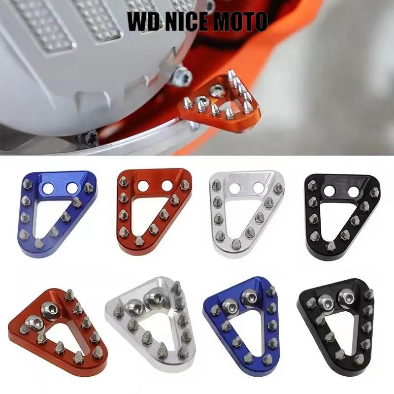 WD NICE MOTO Rear Brake Pedal Lever Step Plate Tip, Compatible with Ktm Sx Sxf Xc Xcf Xcw Exc Excf, Gasgas, Husqvarna Fc Tc Fe Te Fx Tx
