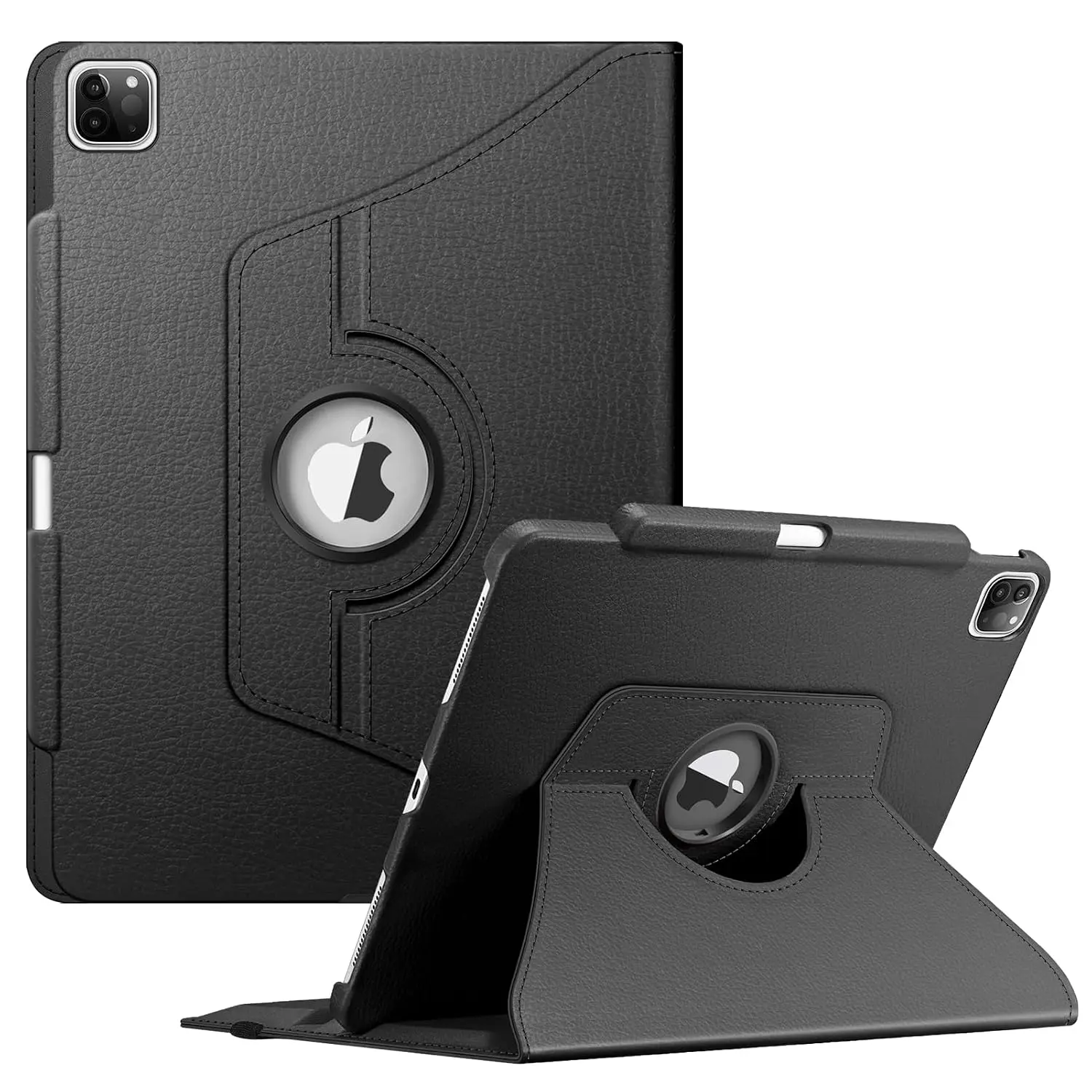 360-Degree Rotating Tablet Case, Accessories for iPad Pro 12.9-in 3rd/4th/5th/6th Gen Tablet Covers