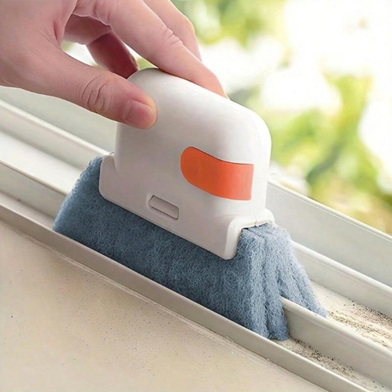 Window Track Cleaning Brush, Portable Handheld Multi-Functional Cleaner, Door Gap Rail Tool, Home Essential, Household Cleaning Set, House Cleaning Tools