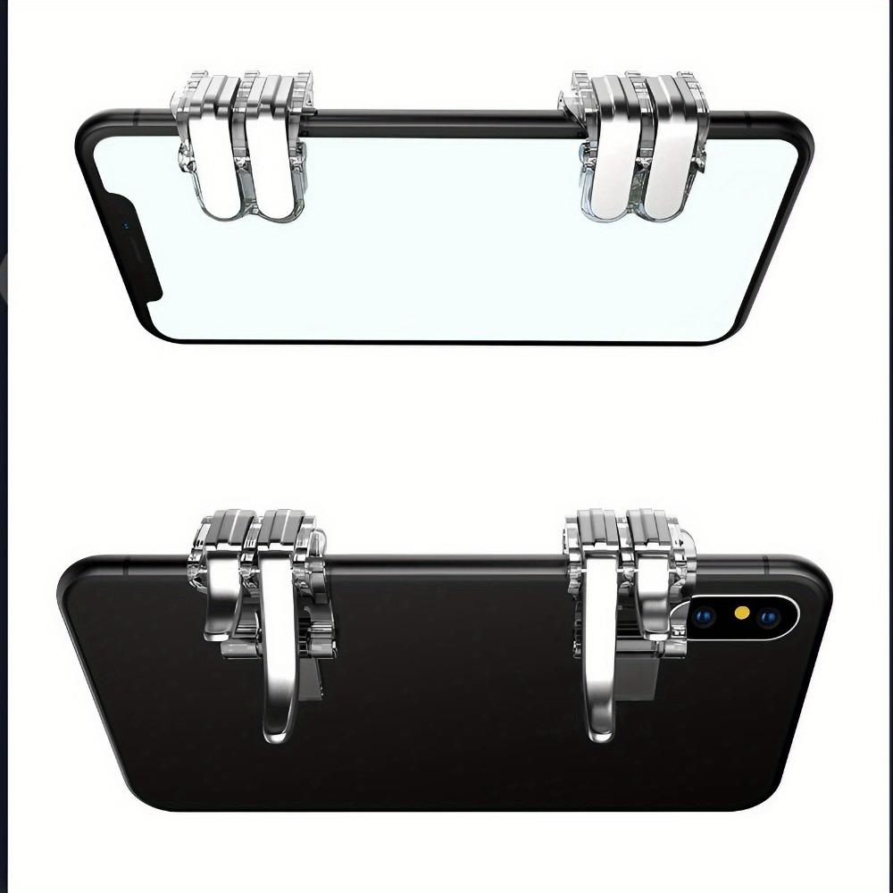 High Sensitivity Gaming Trigger for Mobile FPS: Ergonomic Design, Rapid Fire & Quick Aim. Easy Installation, Essential eSports Accessory for Competitive Play. Boost Your Performance with L1R1 L2R2 Buttons, Mobile Game Trigger