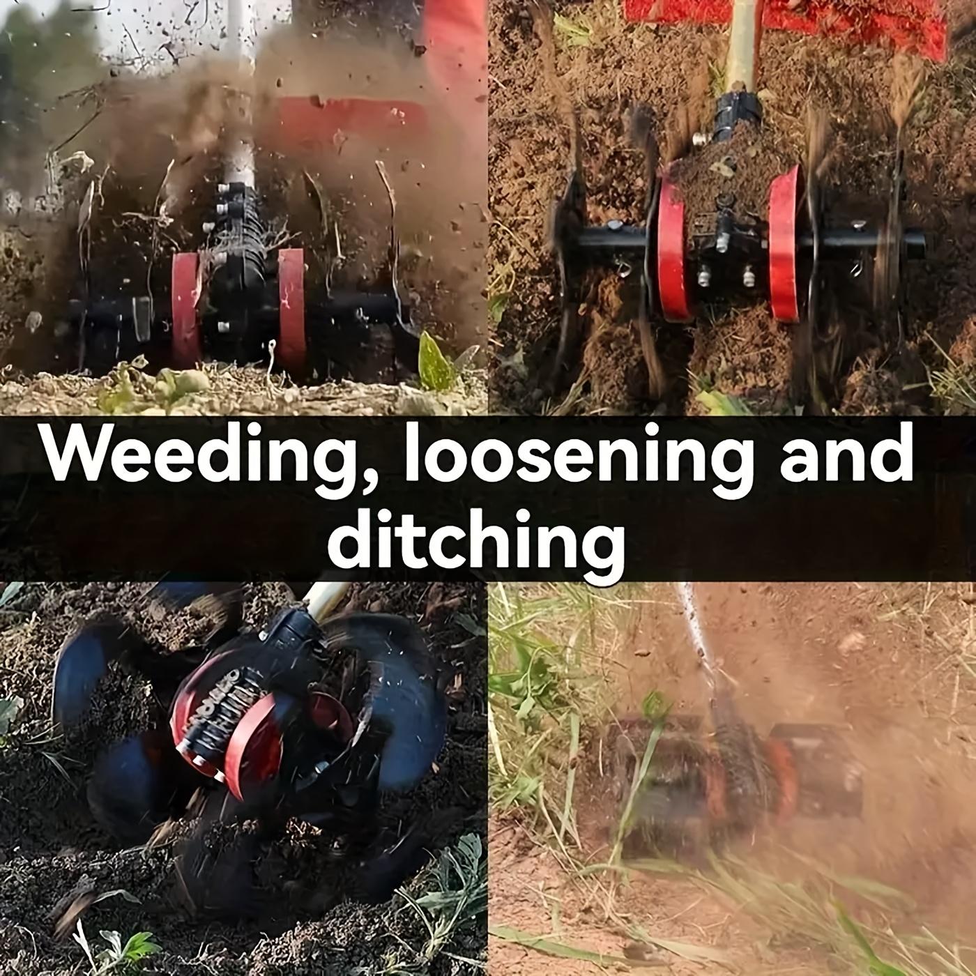 A set of high-quality gardening lawn mower loosen wheels, equipped with 20mm mounting holes, suitable for a variety of scenarios, suitable for a variety of lawn mowers, and improve equipment utilization